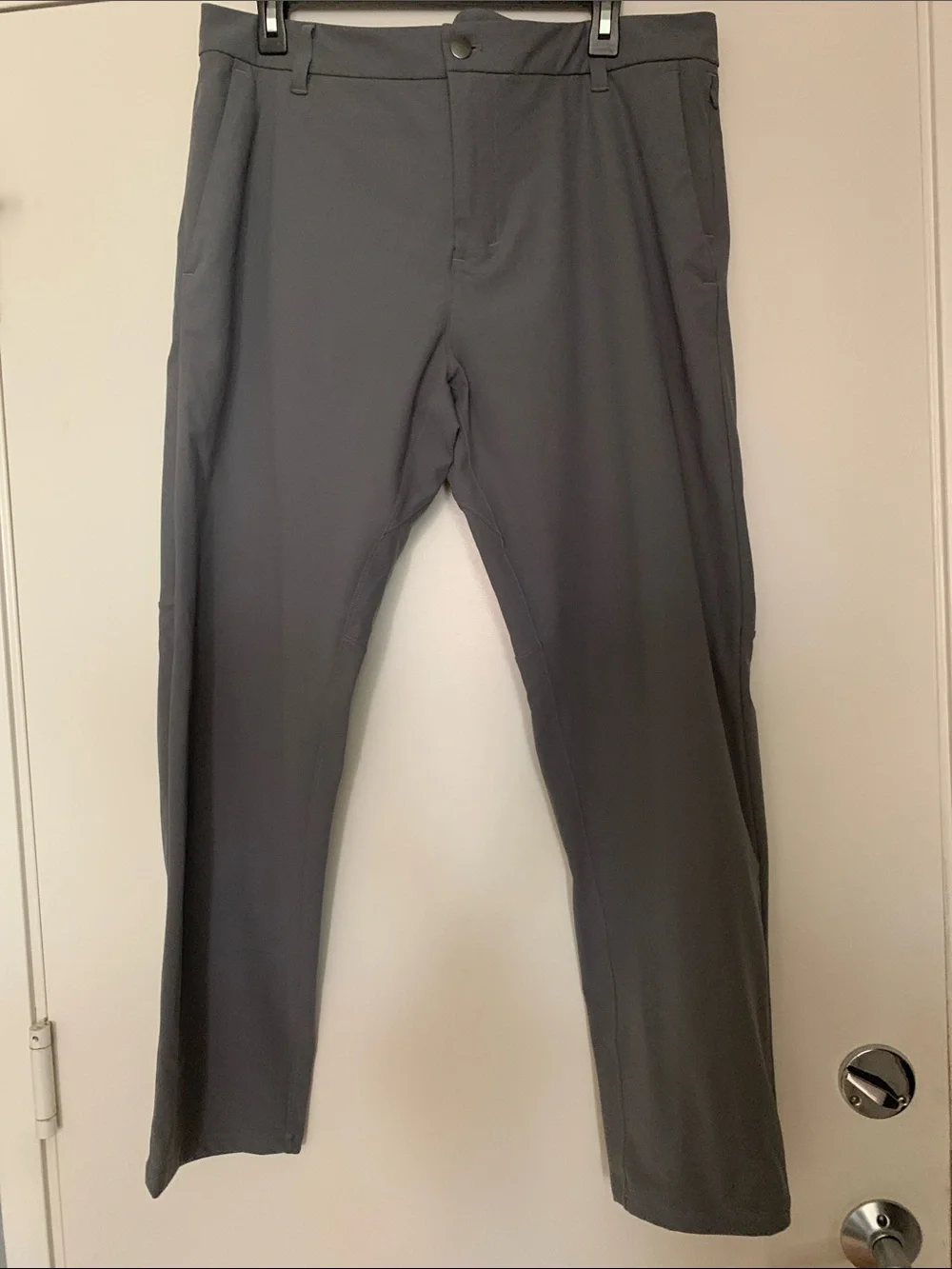lululemon athletica Men's Gray Slim Performance Chinos - Picture 1 of 13
